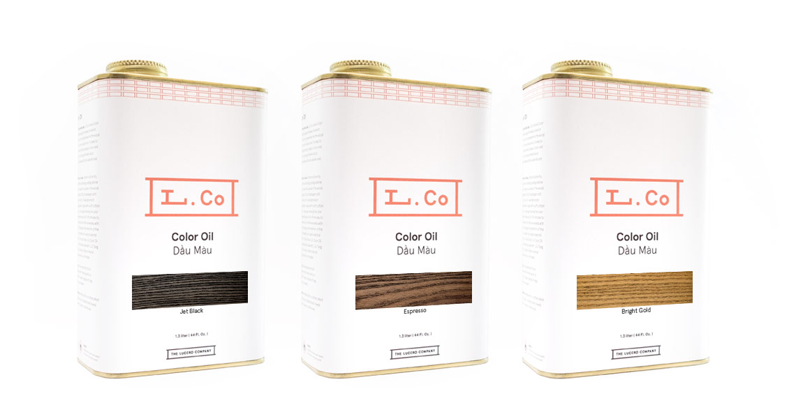 L.Co Vietnam: Color Oil - tung oil and wax plant based wood finishes